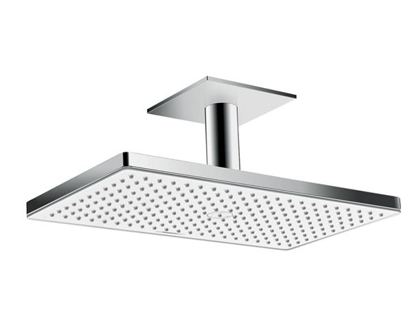 Hansgrohe Rainmaker Select 1jet 460 med takfeste 10cm - Hvit/krom -