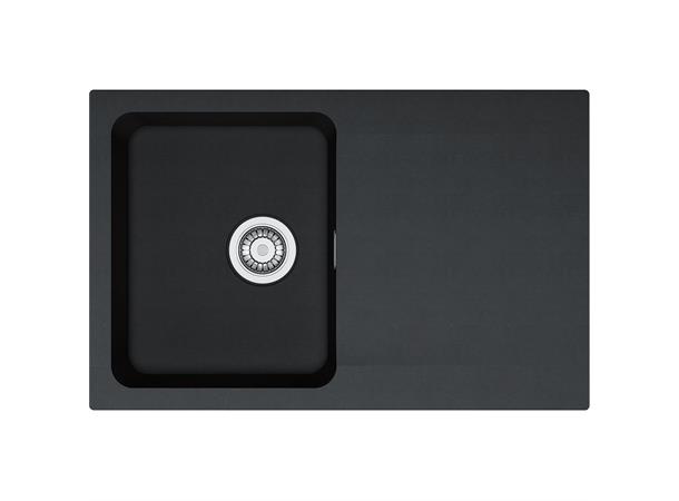 Kjøkkenvask Franke Orion OID 611-78 Tectonite - 50x78cm - Onyx