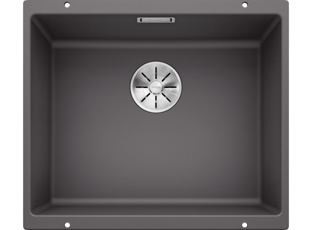 Kjøkkenvask Blanco Subline 500-U Silgranit PuraDur - 53x46cm - Gråstein