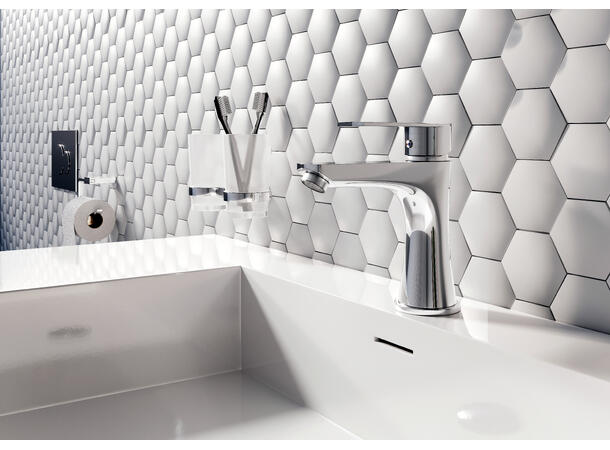 Servantbatteri Ferro Algeo Square 1-greps  - Korm