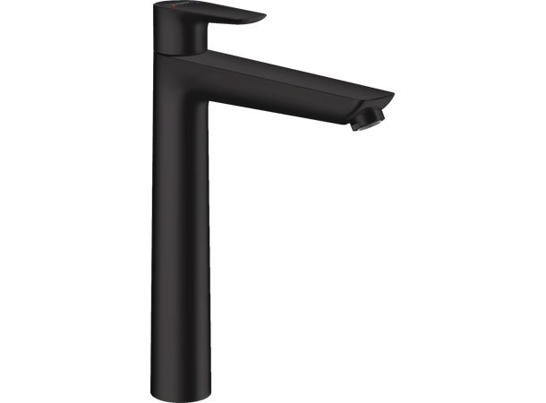 Servantbatteri Hansgrohe Talis E 1 - greps - Uten bunnventil - Svart matt