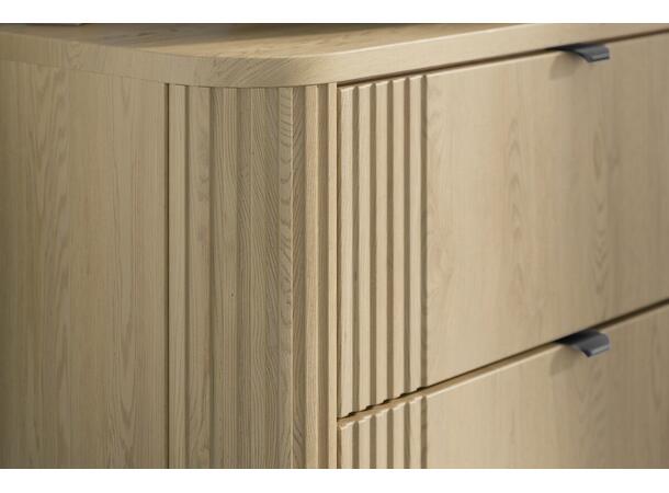 Benkeplate OVALIA CREMONA 80 cm 80x2,2x46 - Eik Cremona