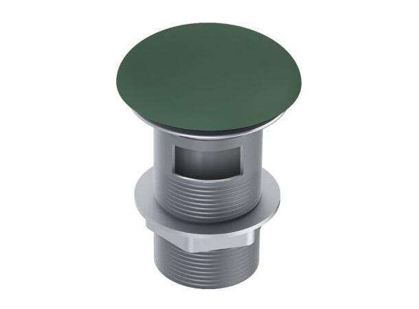 Bunnventil  push-open Forest green matt- Porselen