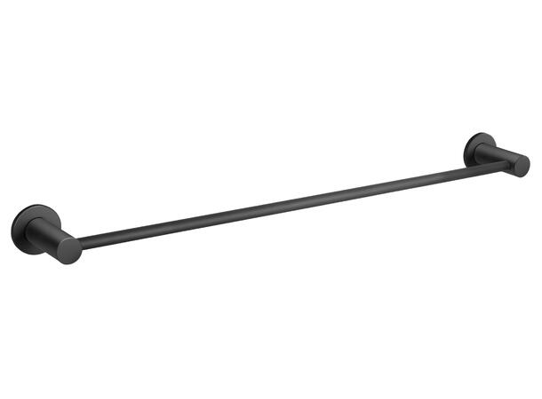 Håndklestang SMILE 450 mm – Svart