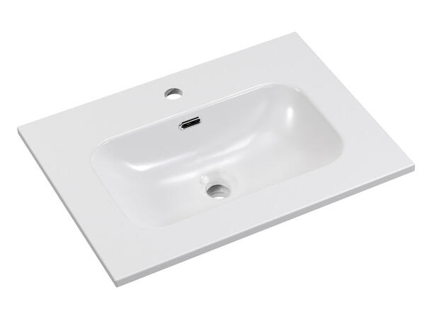 Møbelservant FLY WHITE GLOSS 60 DP 61x15x46cm - Hvit