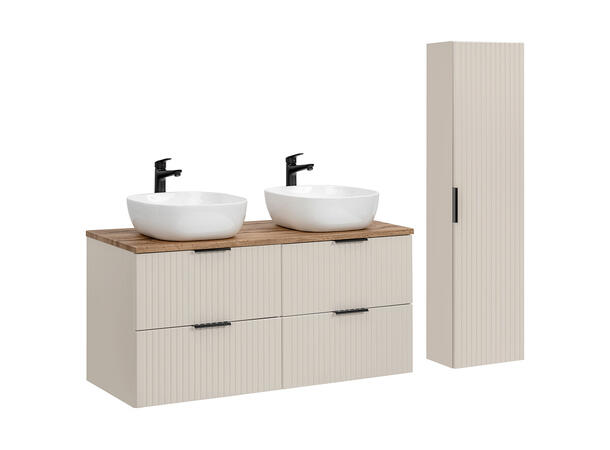 Møbelpakke ADEL CASHMERE 120 120x46x57 - 4 Skuffer