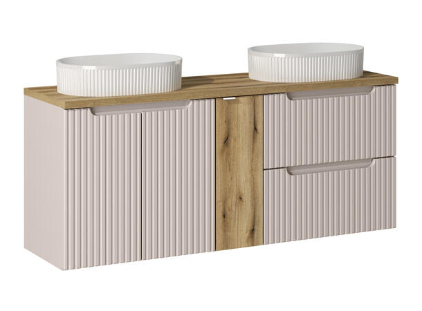 Møbelpakke NOVA CASHMERE 140 140x39x57 - 2 Skuffer/ 3 dør