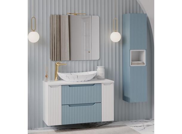 Møbelpakke NOVA DENIM 100 cm 100x39x57 -Alt i én pakke