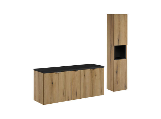 Møbelpakke NOVA OAK 140 140x39x57 -m/5 dør