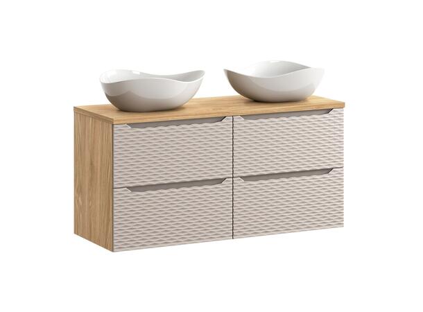 Møbelpakke OCEAN BEIGE 120 120x46x57 4 Skuffer