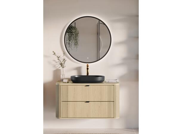 Møbelpakke OVALIA CREMONA 100x46x52 - Alt i én pakke - Eik Cremona