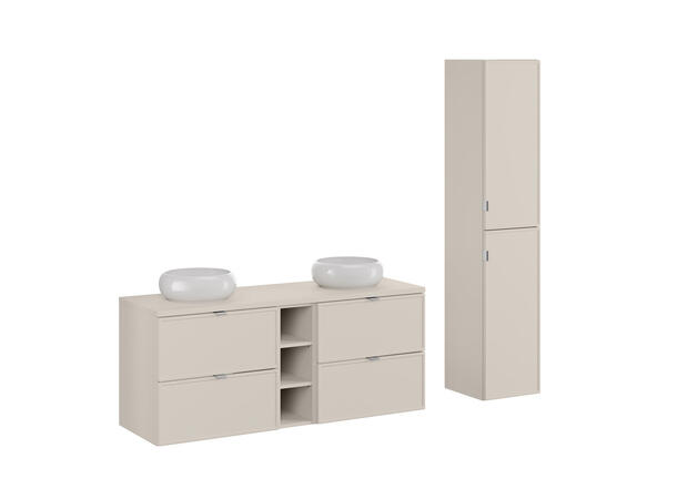Møbelpakke  BELLA CASHMERE 140 140x46x57 4 Skuffer