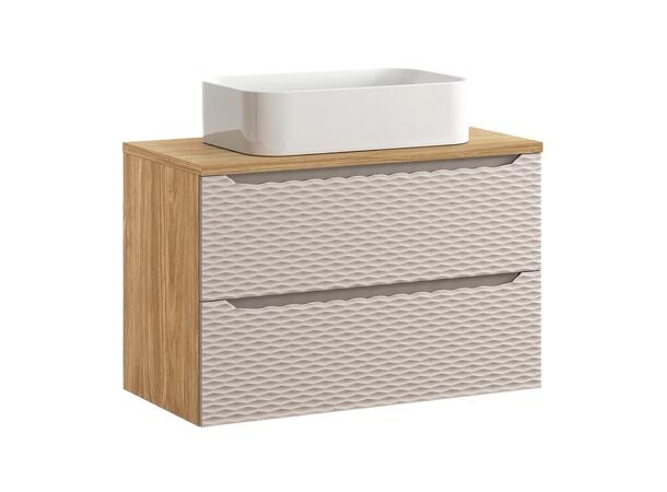 Møbelpakke  OCEAN BEIGE 90 90x46x57 - 2 Skuffer