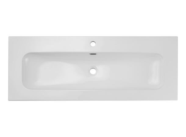 Møbelservant FLY 120 DP 121x15x46 cm - Hvit