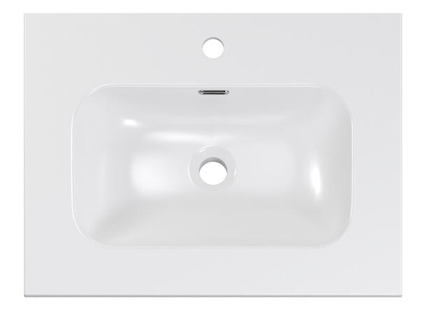 Møbelservant FLY WHITE GLOSS 60 DP 61x15x46cm - Hvit