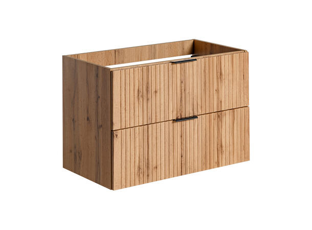 Servantskap ADEL OAK  80 80x46x57 -  2 Skuffer