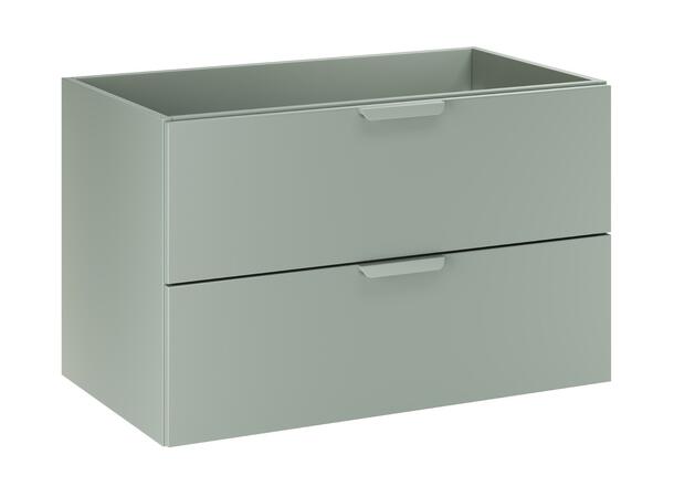 Servantskap ASTER GREEN 80 80x46x50 -  2 Skuffer