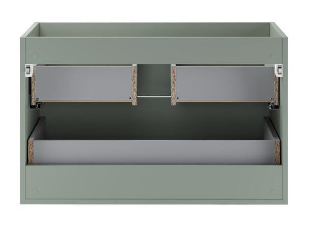 Servantskap ASTER GREEN 80 80x46x50 -  2 Skuffer