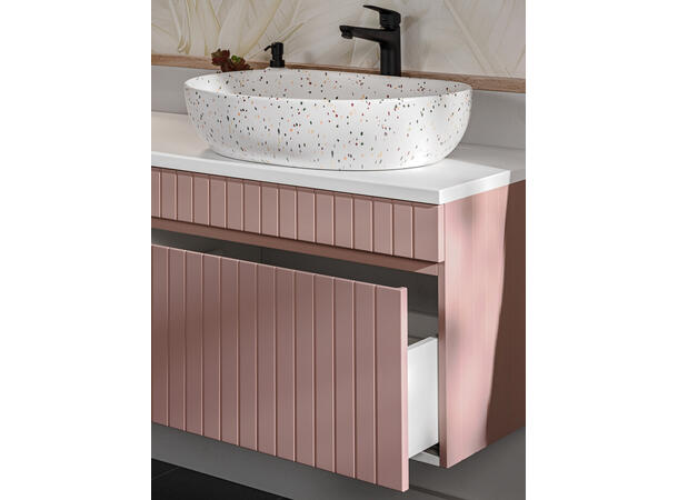 Servantskap ICONIC ROSE  100 cm 100x46x45- 1 Skuff
