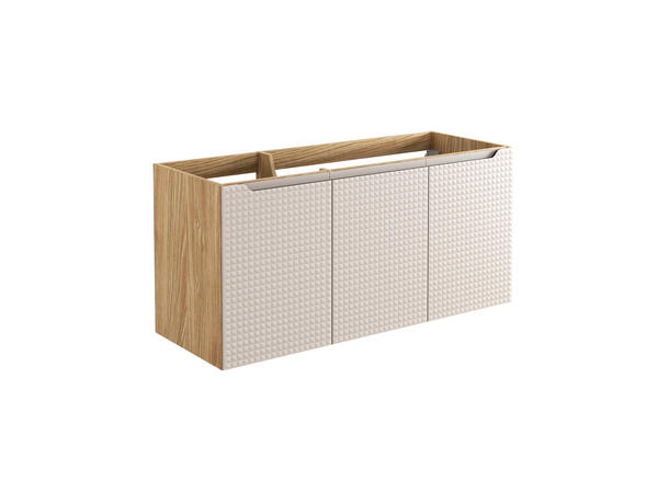 Servantskap LUXOR BEIGE 120 cm 120x57x46 m/3 dør