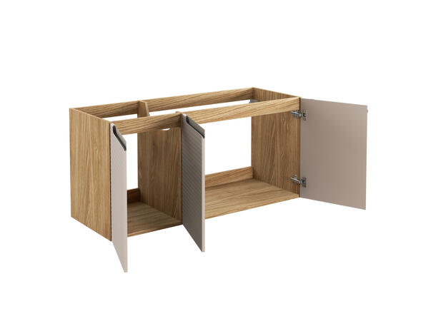 Servantskap LUXOR BEIGE 120 cm 120x57x46 m/3 dør