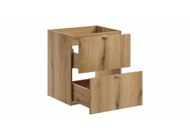 Servantskap NOVA OAK 50 cm 50x39x57 - 2 Skuffer