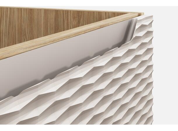 Servantskap OCEAN BEIGE 120 cm 120x46x57 - 2 Skuffer