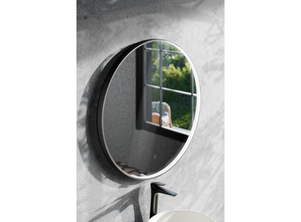 Speil L SIRIUS  LU LED 60 60x60 -  m/ ramme