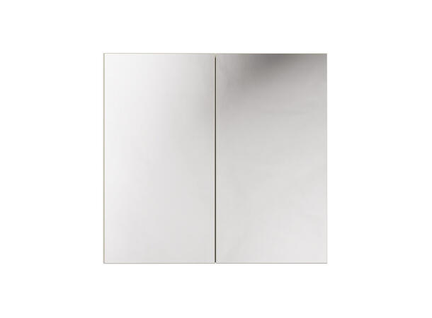 Speilskap CASHMERE 80 80x75x19  m/2 dører