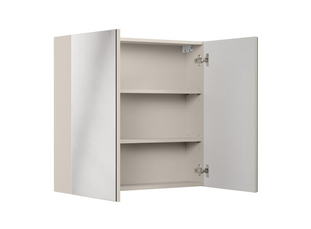 Speilskap CASHMERE 80 80x75x19  m/2 dører