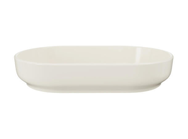 Toppmontert Servant RIVER 2 IVORY MATT 55x12x35 cm - Elfenbein