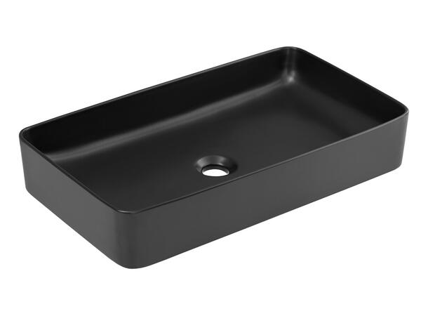 Toppmontert Servant SLIM 60 BLACK 61x11x34 cm - Svart  matt
