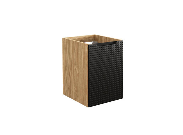 Underskap  LUXOR BLACK 40x46x57 m/1 dør