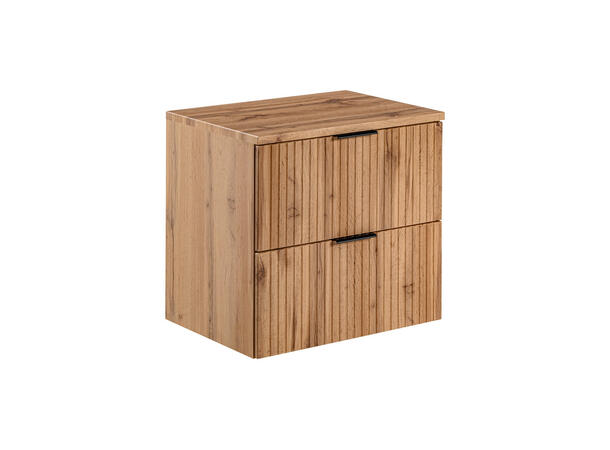 Underskap m/benkeplate ADEL OAK 60 60x46x57 - 2 Skuffer