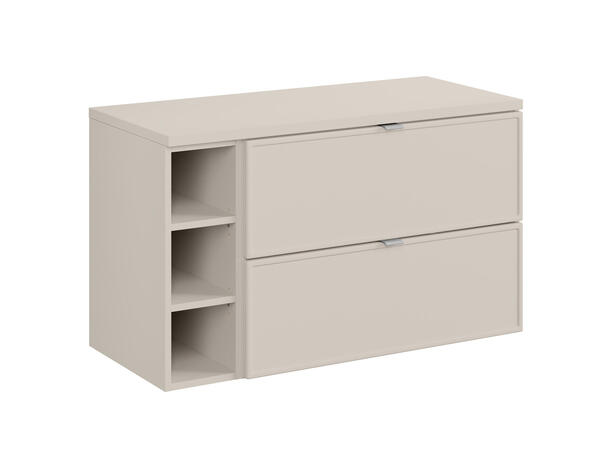 Underskap m/benkeplate  BELLA CASHMERE 100x46x57 - 2 Skuffer