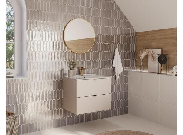 Underskap med servant DALIA CASHMERE 80 80x46x50 - Alt i én pakke