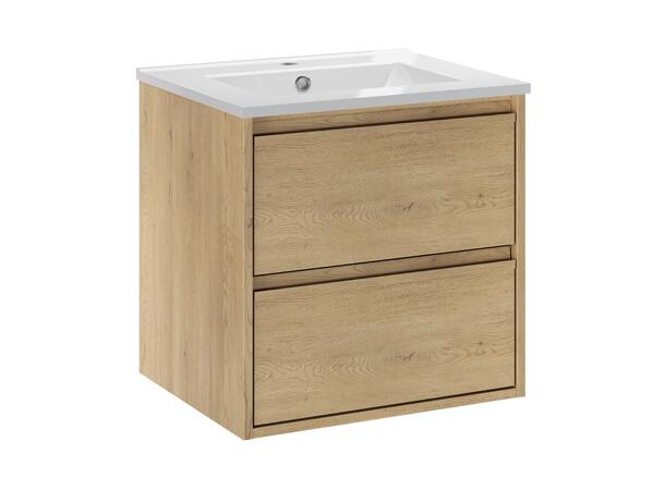 Underskap med servant VIOLA CROMON 50 cm 50x46x50 - 2 Skuffer