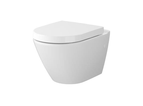 Vegghengt toalettpakke Ovalis 51x36 - Vortex flush