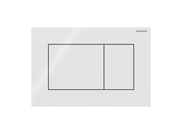 Betjeningsplate Geberit Sigma01 Hvit