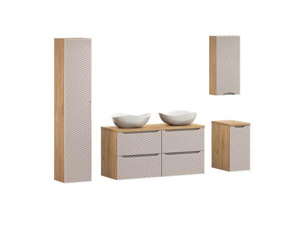 Møbelpakke OCEAN BEIGE 120 120x46x57 4 Skuffer