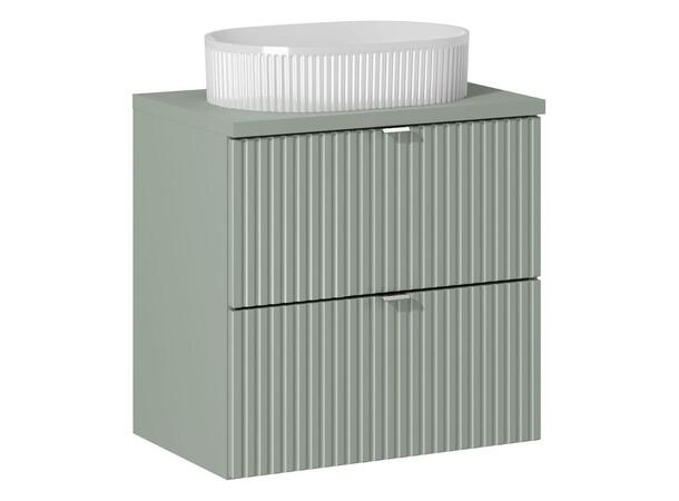 Møbelpakke  LINE REED GREEN 60x39x57- 2 Skuffer