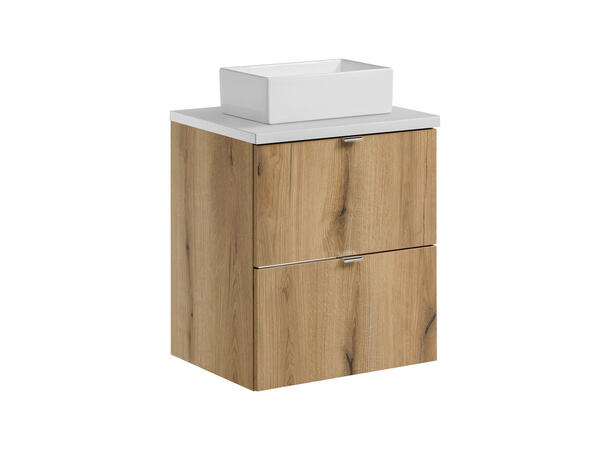 Møbelpakke  NOVA OAK 50 cm 50x39x57- 2 Skuffer