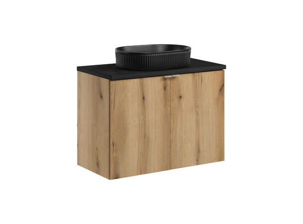 Møbelpakke  NOVA OAK 80 cm 80x39x57- m/2 dør
