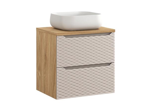 Møbelpakke  OCEAN BEIGE 60 60x46x57 - 2 Skuffer
