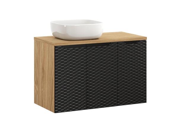 Møbelpakke  OCEAN BLACK 90 90x46x57 - m/3 dør