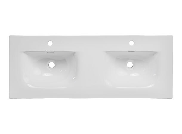 Møbelservant 120 DP SKY Hvit 121x17x46  cm - Dobbelt