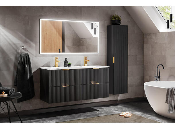 Møbelservant 120 DP SKY Hvit 121x17x46  cm - Dobbelt