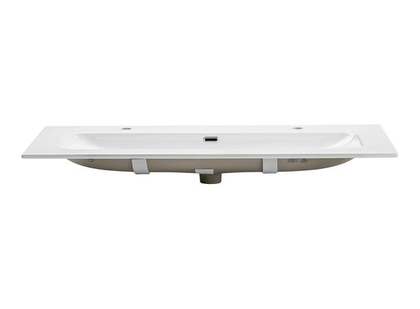 Møbelservant FLY 120 DP 2 121x15x46 cm - Hvit