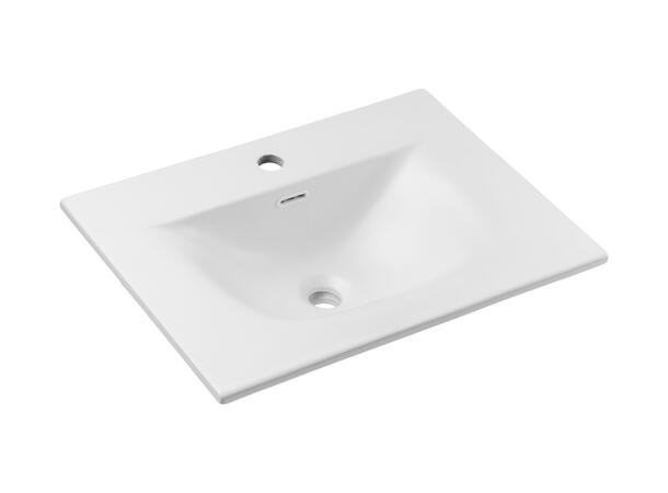 Møbelservant SKY 1 60 DP WHITE 61x17x46 Hvit matt