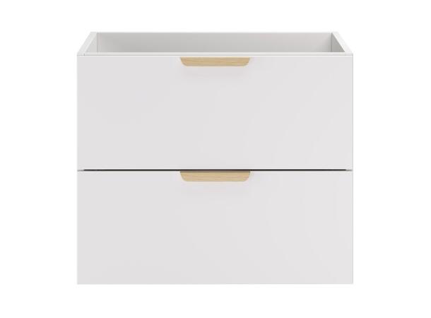 Servantskap ASTER WHITE  60 60x46x50 -  2 Skuffer